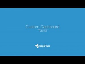 Custom Dashboard Tutorial