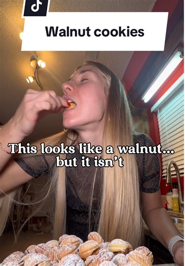 Looks like a walnut, but it’s a cookie 🍪 Traditional Russian walnut cookies 🇷🇺 #walnutcookie #cookiesrecipe #russianfood #homebaking #TikTokCreatorSearchinsightsIncentive