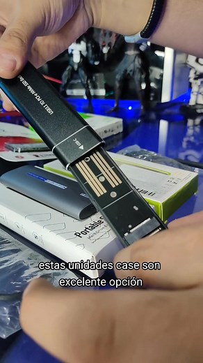 Convierte tu SSD NVMe M.2 en un disco portátil y extraíble