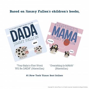 To my "bewubbed" parents, I Wub 💖 you both BUT the challenge begins. What will be my first Wub, MAMA, or DADA? Tons of Love❤️, Baby I can't wait! ➡️ https://bit.ly/JimmyFallonWubs #FallonNWub #ParentsDay #WubsByFallon #FallonWub #JimmyFallon | WubbaNub