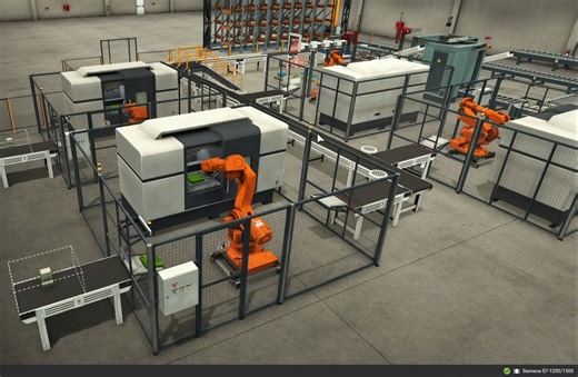 Factory IO  S7-1500  Advanced生产工厂仿真(加工中心 视觉分拣 压合 堆叠 码垛 仓储)练习(上)