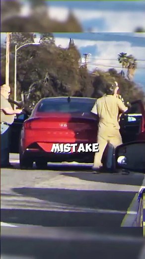 this Woman quickly Learned to never road rage! #roadrage