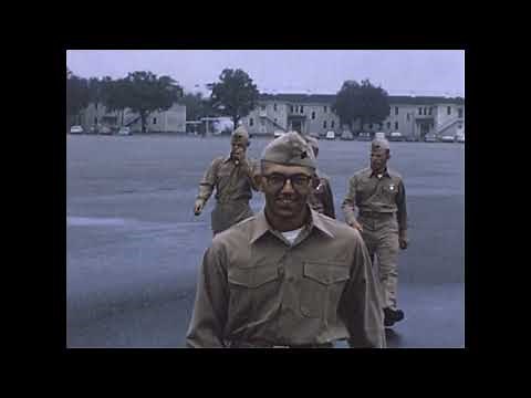 1965 Nov Marine Corps Parris Island Boot Camp - Graduation Ceremony & Training Obstacle Course