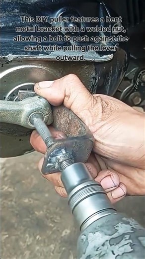 Ingenious DIY Puller Tool: Remove Stuck Kickstart Levers Instantly