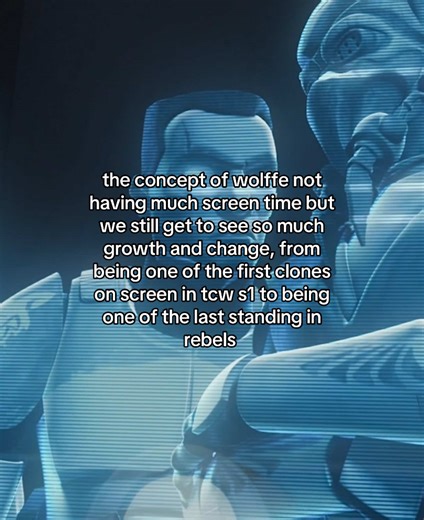 The Growth of Commander Wolffe in Star Wars