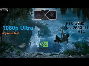 RTX 3090 vs RTX 2080 TI SLI | 1080p Ultra Rtx Mode Rendering % 50 On Benchmark Review