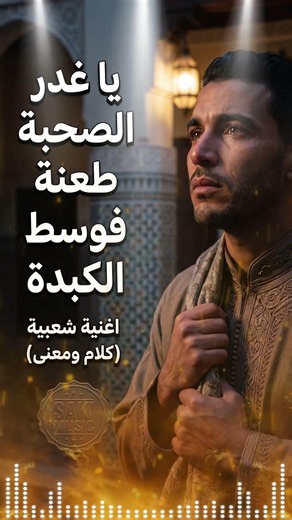 يا غدر الصحبة طعنة فوسط الكبدة! 💔 أقوى أغنية شعبي مغربي 2026 #أغاني_مغربية #تيك_توك #شعبي