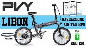 PVY Libon: 260 km di autonomia con navigazione GPS | Sardabike MTB