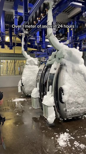 Record Snowfall in Verbier: Over 1 Meter in 24 Hours