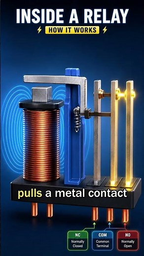 How Relays Work #arduino #arduinoproject #esp32 #esp32project #raspberrypi #arduinorobot #relays