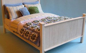 【娃屋教程】1：12双人床教程1 1:12th Scale Double Bed Tutorial-Part One