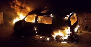 Couple gutted after devastating camper van fire