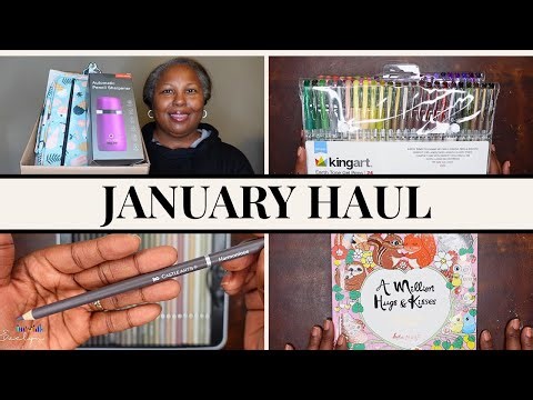 Last Adult Coloring Haul Video before Starting my NO BUY Challenge