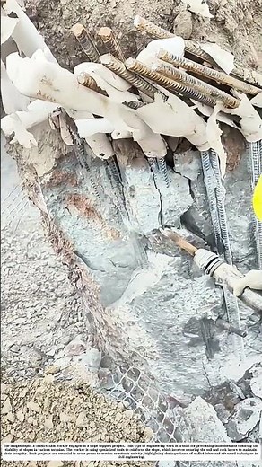 Slope Support Project in Action: Ensuring Stability and Safety