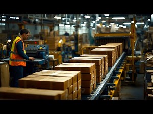 How Corrugated Boxes Are Made In Factory From Tree to Box