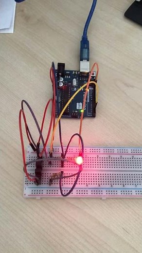 Lichtschranke mit Arduino