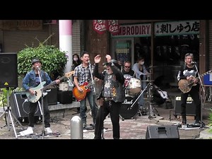 路上ライブ！ KOZA BC BAND 「Highway Star」 「Smoke on the Water」 沖縄市中央パークアベニュー 20210313