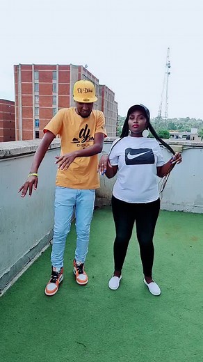 Coordinated Dance Routine on a Rooftop