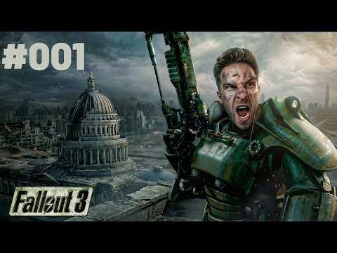 RAUS AUS DER VAULT! Let's Play Fallout 3 [Tale Of Two Wastelands | #001]