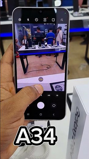 Samsung Galaxy A34 48MP Wide Main Camera Zooming Test