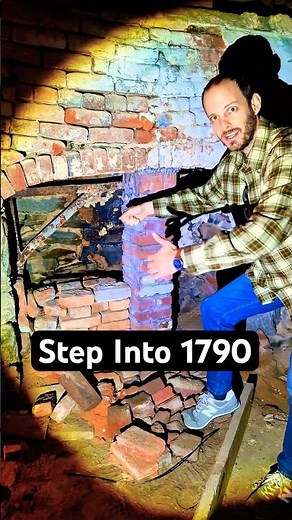 Rare 18th-Century Cooking Hearth Found in the Basement!