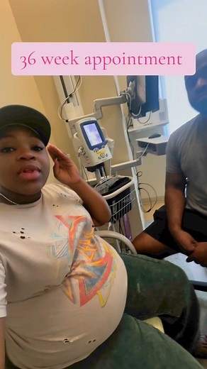 36 week appointment! 💕🌷 #pregnancy #pregnantmama #thirdtrimester #pregnantlife #highriskpregnancy | Channing Scott Tatum