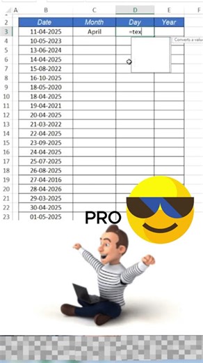 🚀 This Excel Date Format Trick Is CRAZY 🔥