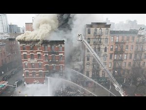 Blast and Building Collapse in NYC's East Village