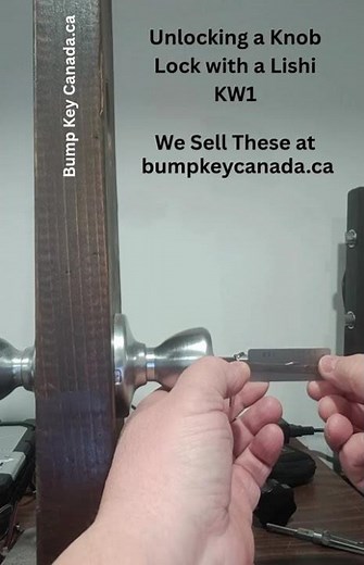 Bump Key Canada Lishi Demo