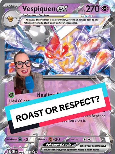 I've been a massive fan of Vespiquen ex since it first arrived in Obsidian Flames, but I was struggling to find it a perfect partner with ideal synergy. Idk what it is about Yanmega ex, but it's disgustingly underrated ✨ #pokemontcg #pokemontradingcardgame #pokemon #ptcglive #vespiquen