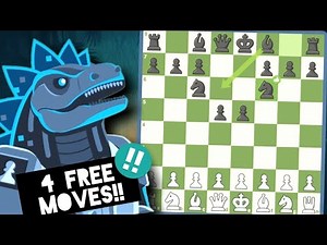 Stockfish 17.1 gives Mechachesszilla (2950) Four free moves #chess #gothamchess #chesscom #chessgame