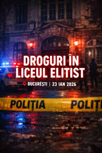 🚨 ALERTĂ ÎN BUCUREȘTI: INCIDENT GRAV LA LICEUL GOETHE #ALERTA 📍 SCANDAL ÎN ELITĂ. Un elev de 16 ani de la prestigiosul Liceu German „Goethe” a fost găsit azi inconștient în toaleta școlii. Panica s-a instalat imediat printre elevi și profesori. ⚡️ SUSPICIUNI DE DROGURI: Primele informații indică prezența unui „praf alb” la fața locului. Se suspectează un consum de substanțe interzise care a dus la colapsul tânărului. 🛡 ANCHETĂ ÎN CURS: Poliția și echipajele SMURD au intervenit de urgență. Păr