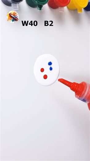 How to make Periwinkle Grey from just red, blue and white #colormixing #paintmixing #colors #shorts | Painting Concept | Facebook