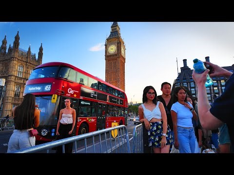 London City Tour 2025 4K 🇬🇧 Virtual Walking Tour - Big Ben