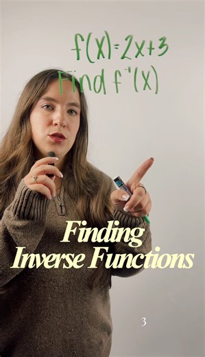 How to Find the Inverse of a Function