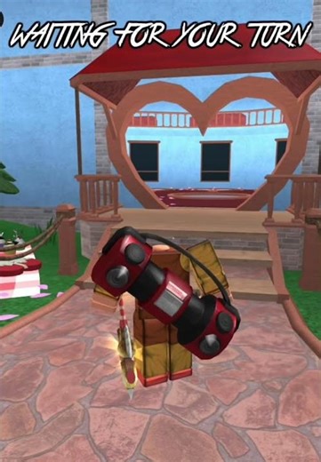 This is how to put the mm2 knife on the side/hip #roblox #mm2 #murdermystery2