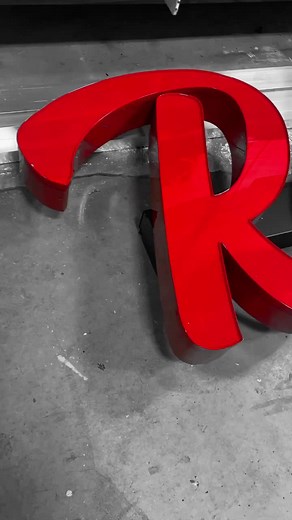 Love your letters. #channelletters #sign #signs #signsofallkinds #illumination #illuminatedsigns #signsofinstagram #customsigns #signsofwestchester #craftsmanship #fabrication #metalwork #lighted #raceway #red #3dletters