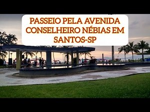 A stroll along Conselheiro Nébias Avenue, Santos-SP