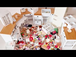 kitchen set toys 💙 Mini kitchen set installation 🩷 Small kitchen cooking toys