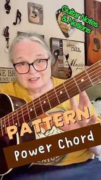 Learn This Pattern ** Guitar Power Chords #guitar #guitarlesson
