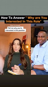 4.5K views · 833 reactions | How to answer “ Why do you want to work with this company?” In a job interview Video Credit: @hannagetshired . . . #tech #jobs #businessanalyst #projectmanager #dataanalytics #data #scrummaster #devops #softwaretesting #productowner #resume #cv #jobinterviewtips #interview #job #datascience #digitalmarketing #cybersecurity #it #blackjobs #job #jobinterview #interviewtips | Advance Careers UK | Facebook