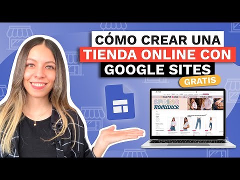 Como crear una TIENDA ONLINE en GOOGLE SITES