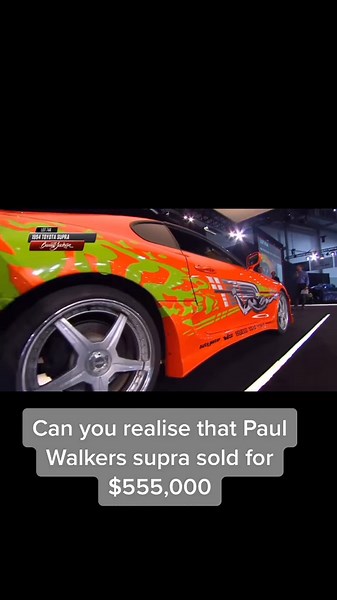 It should be in museum🥺🥺#2fast2furiuos #paulwalker #paulwalkerssupra #supra #toyotasupra