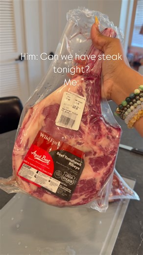 This was my first time making a tomahawk and I have to say it was a different type of beast 🍽️🔥 (and yes it’s cooked) #viral #explore #chefneicy #easyrecipes #reels | Neicy Brown