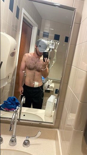 Ileostomy Reversal Training Session. #hospital #colitis #ostomy #workout #motivation #1k