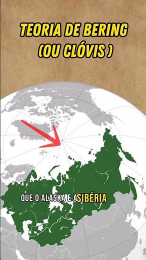 COMO O SER HUMANO CHEGOU NA AMÉRICA? #curiosidades #história