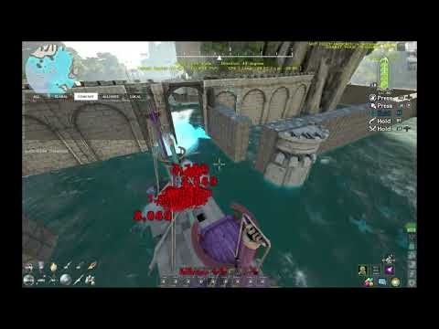 ATLAS PVP - CLUSTER BOMBING ANYTHING IN MY PATH / HARBOR FUN