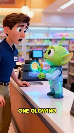Alien Goes Shopping on Earth 👽🛍️