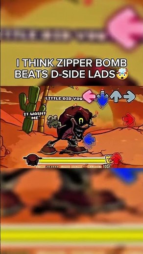 Zipper Bomb ll #fnfandroidport #fnflyrics #fridaynightfunkingame #fnfcover #fnfgameplay