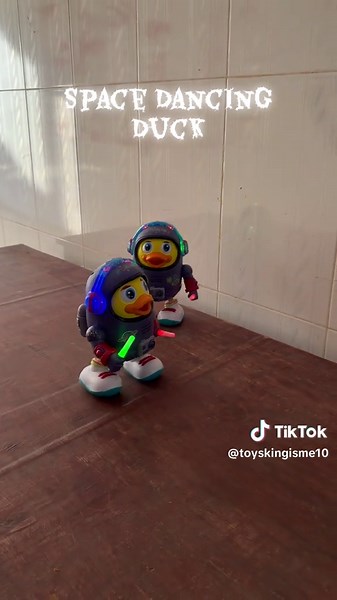 Space Dancing Duck Robot Toy #fyp #USAtiktok #foryou #TikTokShop #babytoys